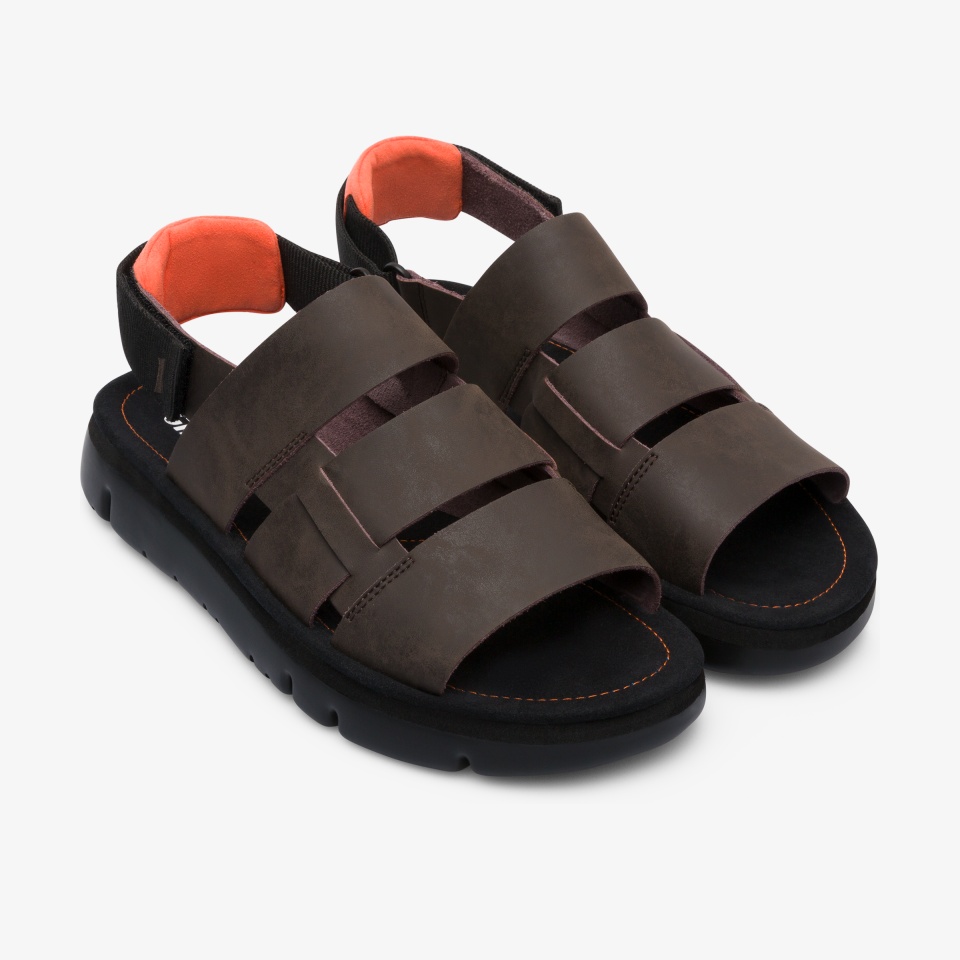 Camper Oruga Brown - Camper Mens Sandals ||4650-SONBT||